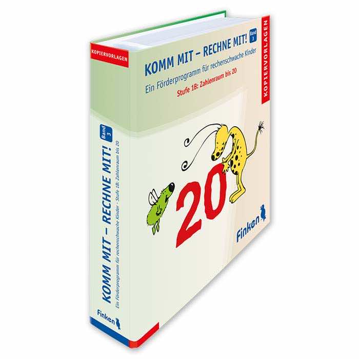 Komm mit – rechne mit! Band 3 Zahlenraum bis 20 | Foerderprogramm fuer rechenschwache Kinder | Ordner | 3012